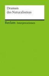 Interpretationen: Dramen des Naturalismus, Buch
