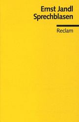 Ernst Jandl: Sprechblasen, Buch