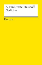 Annette von Droste-Hülshoff: Gedichte, Buch