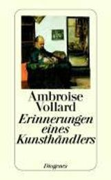Ambroise Vollard: Erinnerungen eines Kunsthändlers, Buch