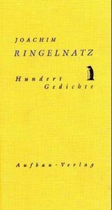 Joachim Ringelnatz: Hundert Gedichte, Buch