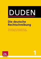 Duden 01. Die deutsche Rechtschreibung, Buch