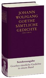 Johann W. von Goethe: Sämtliche Gedichte in einem Band, Buch