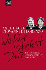 Axel Hacke: Wofür stehst du?, Buch