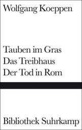Wolfgang Koeppen: Tauben im Gras. Das Treibhaus. Der Tod in Rom, Buch