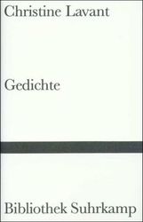 Christine Lavant: Gedichte, Buch