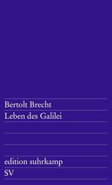 Bertolt Brecht: Leben des Galilei, Buch