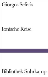 Giorgos Seferis: Ionische Reise, Buch