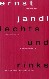 Ernst Jandl: lechts und rinks, Buch