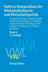 Vahlens Kompendium 2 der Wirtschaftstheorie und Wirtschaftspolitik, Buch