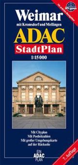 ADAC Stadtplan Weimar 1 : 15 000, Buch