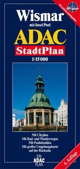 ADAC Stadtplan Wismar 1 : 15 000, Buch