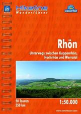 Hikeline Wanderführer Rhön 1 : 50 000, Buch