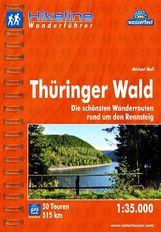 Michael Moll: Hikeline Wanderführer Thüringer Wald 1 : 35 000, Buch
