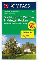 Gotha - Erfurt - Weimar - Thüringer Becken - Saale-Unstrut-Triasland 1 : 50 000, Diverse