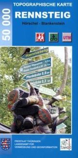 Rennsteig 1: 50 000, Buch