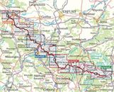  Rennsteig Rad- und Wanderkart: Rennsteig Rad- und Wanderkarte 1 : 33 000. Set, Diverse