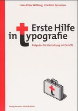 Hans P. Willberg: Erste Hilfe in Typografie, Buch