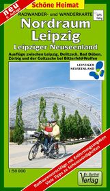 Nordraum Leipzig 1 : 50 000 / Radwander-und Wanderkarte, Buch