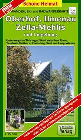Libri-KB: Oberhof und Umgebung 1 : 35 000. Radwander-und Wanderkarte, Buch