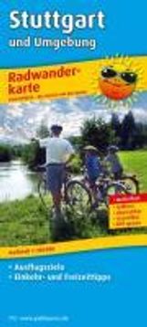 Radwanderkarte Stuttgart und Umgebung 1 : 100 000, Diverse