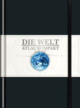 Taschenatlas Die Welt - Atlas kompakt, schwarz, Buch