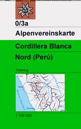 DAV Karte 0/3A Cordillera Blanca Nordteil 1 : 100 000, Diverse