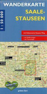 Saalestauseen 1 : 50 000 Wanderkarte, Buch