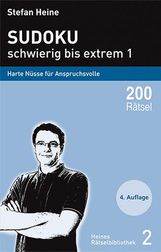 Stefan Heine: Sudoku - schwierig bis extrem, Buch