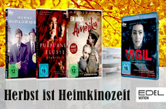 Herbst ist Heimkinozeit – DVDs und Blu-rays von Edel Motion
