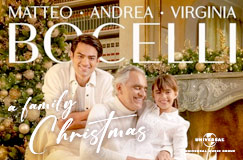 »Andrea Bocelli – A Family Christmas« auf CD. Auch auf Vinyl erhältlich.
