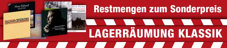 Lagerräumung Klassik – Geringe Restmengen zum Sonderpreis