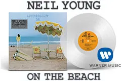 »Neil Young: On The Beach (50th Anniversary)« auf Clear Vinyl