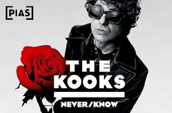 »The Kooks: Never/Know« auf Clear Vinyl