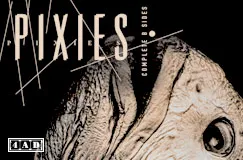 Text: "PIXIES", "Complete B Sides". Darstellung eines Fischkopfes auf dunklem Hintergrund. Links unten kleines Logo "4AD".