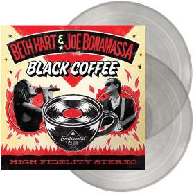 Beth Hart & Joe Bonamassa: Black Coffee (180g) (Limited Edition) (Transparent Vinyl) (+ Bonus Track), LP
