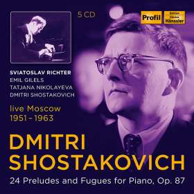 Dmitri Schostakowitsch (1906-1975): Präludien & Fugen op.87 Nr.1-24, CD