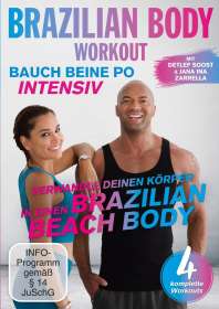Brazilian Body Workout - Bauch, Beine, Po intensiv, DVD
