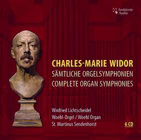Charles-Marie Widor (1844-1937): Orgelsymphonien Nr.1-10, CD