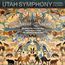Text: "UTAH SYMPHONY", "Saint-Saëns", "Symphony No 1 in E flat major", "Symphony in A major", "The carnival of the animals". Illustration mit Tieren.
