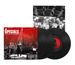 "The Specials - Live From The Cathedral" steht links auf einem roten Plattencover. Schwarze Vinyl-Schallplatten sind sichtbar.