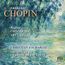 FRÉDÉRIC CHOPIN, PIANO CONCERTOS 1&2, CHRISTIAN ZACHARIAS, ORCHESTRE DE CHAMBRE DE LAUSANNE vor impressionistischem Hintergrund.