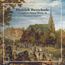 Text: "Dietrich Buxtehude Complete Organ Works II Friedhelm Flamme". Malerei mit einem Dorf und Kirche. Lebendige Marktszene.