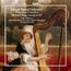 Texte: "Johann Samuel Schroeter, Three Harp Concertos, Mozart: Harp Concerto K 107, Silke Aichhorn, Südwestdeutsches Kammerorchester Pforzheim, Douglas Bostock." Eine Frau spielt Harfe in einer klassischen Malerei.