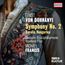 "ERNST VON DOHNÁNYI Symphony No. 2. Dunkle Weste mit bunten Blumenstickereien über weißem Hemd."