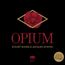 Text: "OPIUM", "Eckart Runge & Jacques Ammon", "Including music by Weill, Gershwin...", "Berlin Classics". Goldener Rahmen, rote Blume.