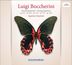 „Luigi Boccherini“, Streichquartette, Appónyi-Quartett. Ein bunter Schmetterling mit schwarzen und roten Flügeln.