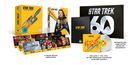 „Star Trek: The Original Series“ Boxset, 60 Jahre, gelb und schwarz, zeigt Figuren, enthält 9 limitierte Edition Lobbykarten.