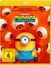 „MINIONS & MONSTER“ mit Bill & Tom Kaulitz, Christoph Waltz. Gelbes Wesen in Latzhose, umgeben von großen Augen.