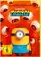 „Mit den Stimmen von Bill & Tom Kaulitz und Christoph Waltz. Minion in Jeans vor orangefarbenen Augen.“